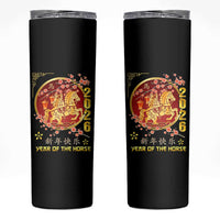 2026 Year of the Horse Lunar New Year Skinny Tumbler - Wonder Print Shop