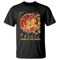 2026 Year of the Horse Lunar New Year T Shirt - Wonder Print Shop