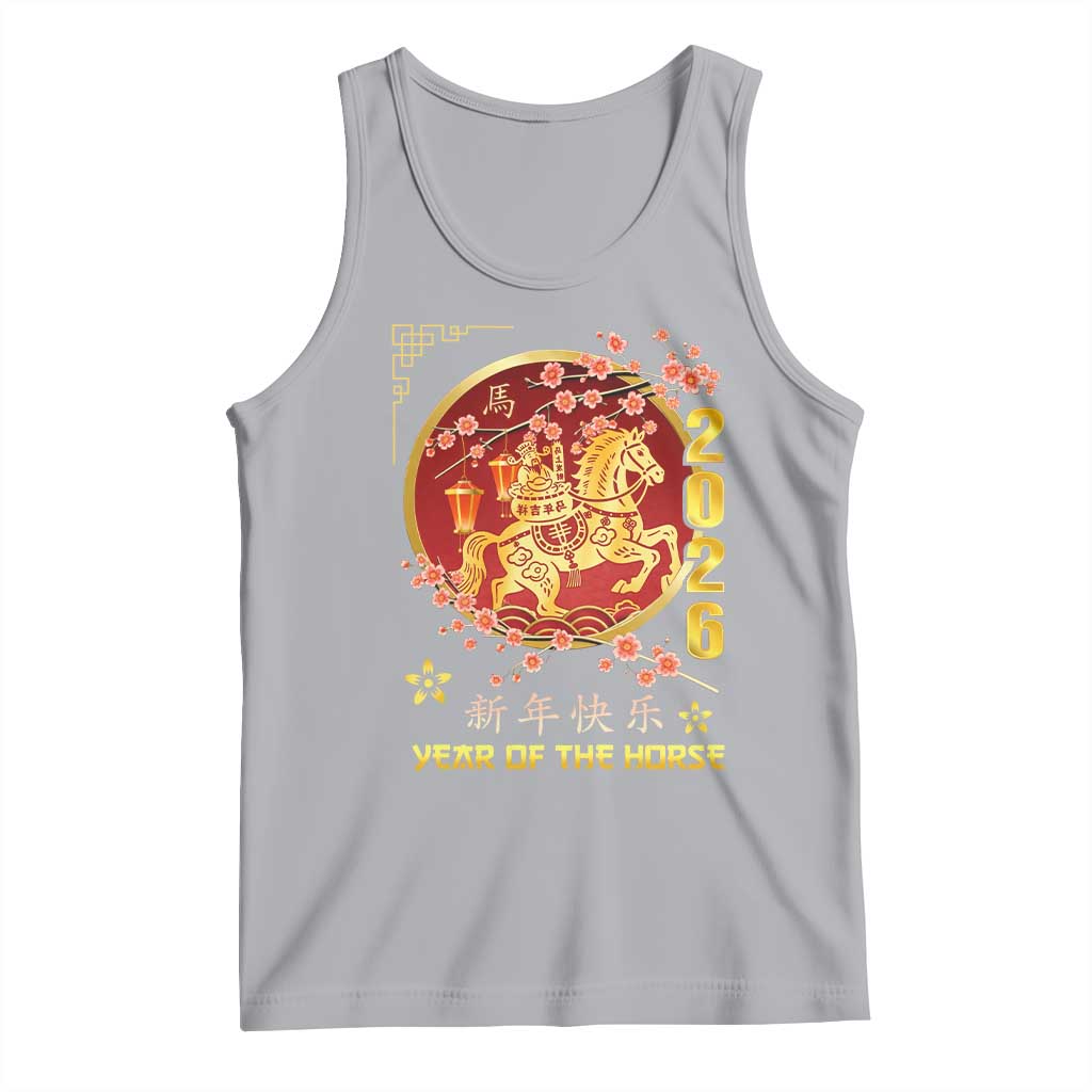 2026 Year of the Horse Lunar New Year Tank Top - Wonder Print Shop