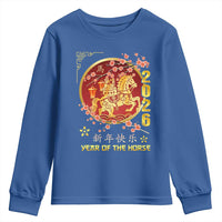 2026 Year of the Horse Lunar New Year Youth Sweatshirt - Wonder Print Shop