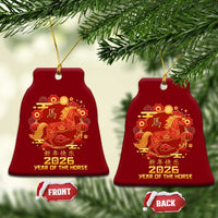 Chinese New Year 2026 Ceramic Ornament Year of The Horse - Wonder Print Shop