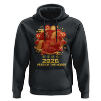 Chinese New Year 2026 Hoodie Year of The Horse - Wonder Print Shop