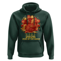 Chinese New Year 2026 Hoodie Year of The Horse - Wonder Print Shop