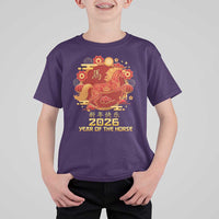 Chinese New Year 2026 T Shirt For Kid Year of The Horse - Wonder Print Shop