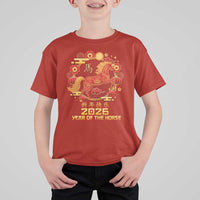 Chinese New Year 2026 T Shirt For Kid Year of The Horse - Wonder Print Shop