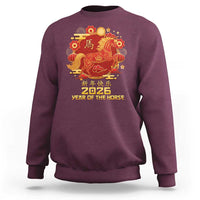 Chinese New Year 2026 Sweatshirt Year of The Horse - Wonder Print Shop