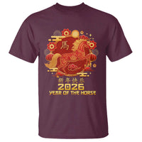 Chinese New Year 2026 T Shirt Year of The Horse - Wonder Print Shop