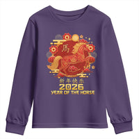 Chinese New Year 2026 Youth Sweatshirt Year of The Horse - Wonder Print Shop