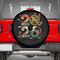 Hello 2026 Lunar New Year Spare Tire Cover Year of the Horse Chinese Zodiac - Wonder Print Shop