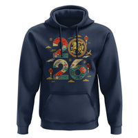 Hello 2026 Lunar New Year Hoodie Year of the Horse Chinese Zodiac - Wonder Print Shop