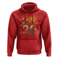 Hello 2026 Lunar New Year Hoodie Year of the Horse Chinese Zodiac - Wonder Print Shop