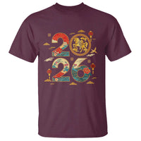 Hello 2026 Lunar New Year T Shirt Year of the Horse Chinese Zodiac - Wonder Print Shop