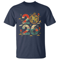 Hello 2026 Lunar New Year T Shirt Year of the Horse Chinese Zodiac - Wonder Print Shop