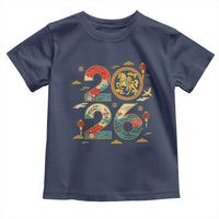 Hello 2026 Lunar New Year Toddler T Shirt Year of the Horse Chinese Zodiac - Wonder Print Shop
