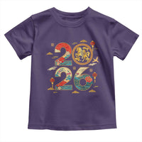 Hello 2026 Lunar New Year Toddler T Shirt Year of the Horse Chinese Zodiac - Wonder Print Shop