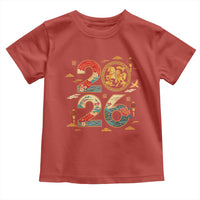 Hello 2026 Lunar New Year Toddler T Shirt Year of the Horse Chinese Zodiac - Wonder Print Shop