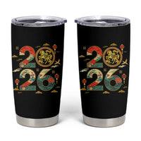 Hello 2026 Lunar New Year Tumbler Cup Year of the Horse Chinese Zodiac - Wonder Print Shop