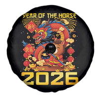 Chinese New Year 2026 Spare Tire Cover LYE Year of The Horse - Wonder Print Shop