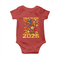 Chinese New Year 2026 Baby Onesie LYE Year of The Horse - Wonder Print Shop