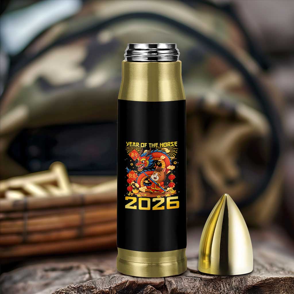 Chinese New Year 2026 Bullet Tumbler LYE Year of The Horse - Wonder Print Shop