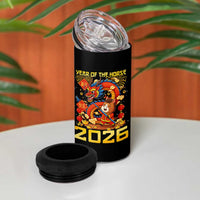 Chinese New Year 2026 4 in 1 Can Cooler Tumbler LYE Year of The Horse - Wonder Print Shop