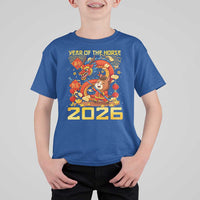Chinese New Year 2026 T Shirt For Kid LYE Year of The Horse - Wonder Print Shop
