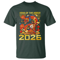 Chinese New Year 2026 T Shirt LYE Year of The Horse - Wonder Print Shop