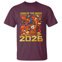 Chinese New Year 2026 T Shirt LYE Year of The Horse - Wonder Print Shop