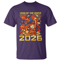 Chinese New Year 2026 T Shirt LYE Year of The Horse - Wonder Print Shop