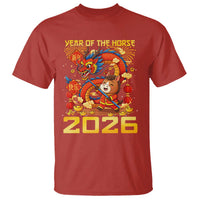 Chinese New Year 2026 T Shirt LYE Year of The Horse - Wonder Print Shop