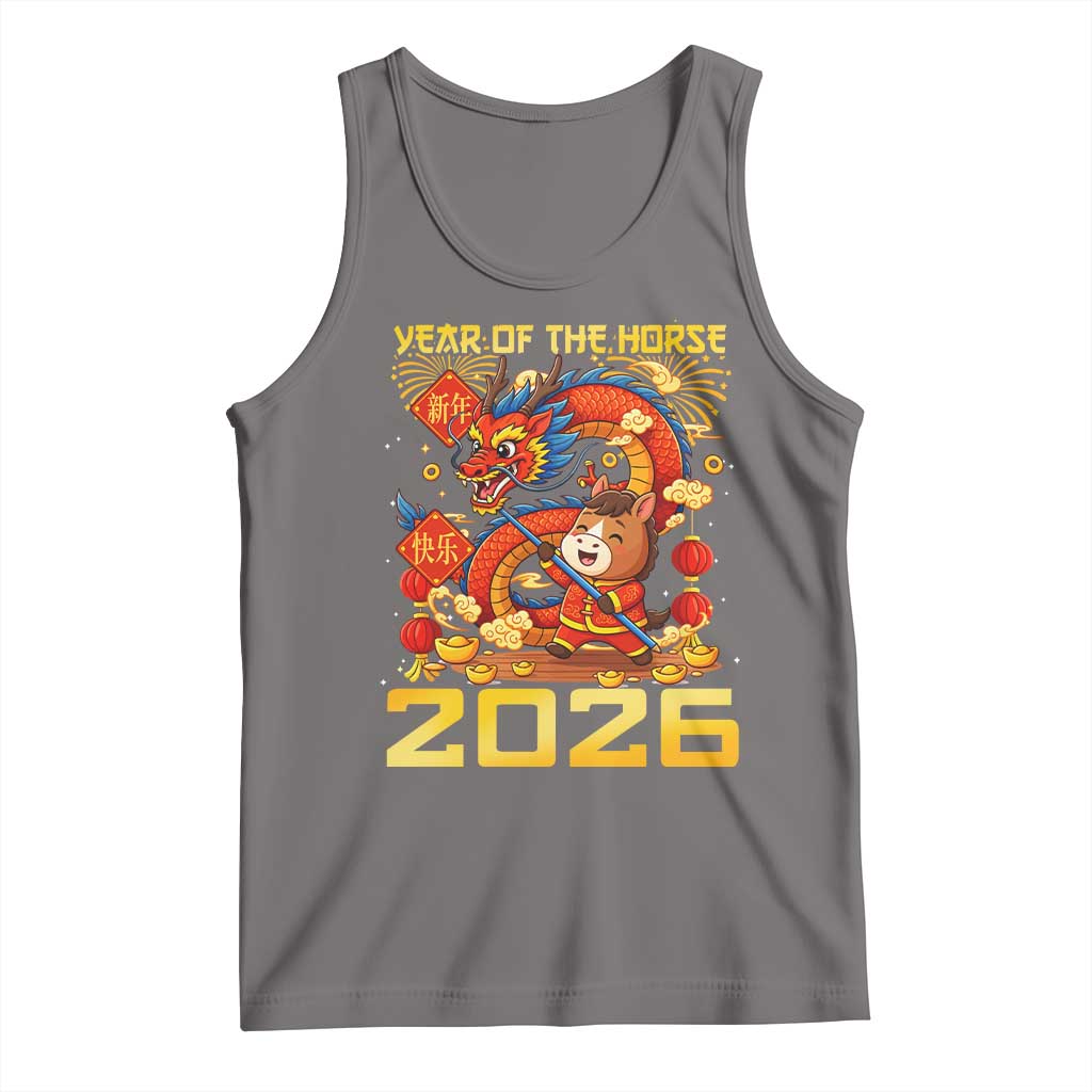 Chinese New Year 2026 Tank Top LYE Year of The Horse - Wonder Print Shop