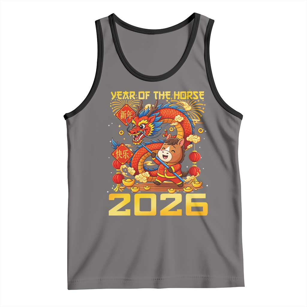 Chinese New Year 2026 Tank Top LYE Year of The Horse - Wonder Print Shop