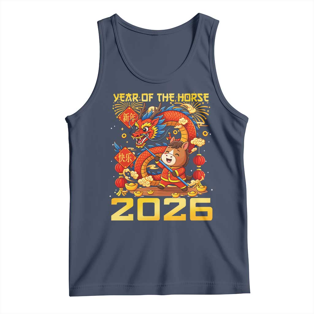 Chinese New Year 2026 Tank Top LYE Year of The Horse - Wonder Print Shop