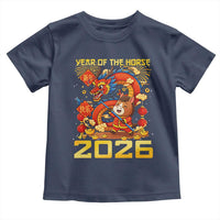 Chinese New Year 2026 Toddler T Shirt LYE Year of The Horse - Wonder Print Shop
