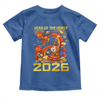 Chinese New Year 2026 Toddler T Shirt LYE Year of The Horse - Wonder Print Shop