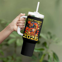 Chinese New Year 2026 Tumbler With Handle LYE Year of The Horse - Wonder Print Shop