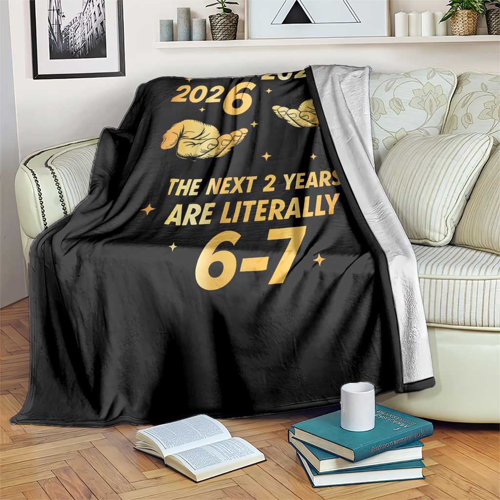 Funny 67 New Years Eve Throw Blanket Six Seven Boys Kids NYE Party 6 7 Meme - Wonder Print Shop