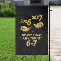Funny 67 New Years Eve Garden Flag Six Seven Boys Kids NYE Party 6 7 Meme - Wonder Print Shop