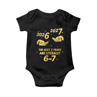 Funny 67 New Years Eve Baby Onesie Six Seven Boys Kids NYE Party 6 7 Meme - Wonder Print Shop