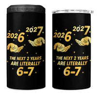 Funny 67 New Years Eve 4 in 1 Can Cooler Tumbler Six Seven Boys Kids NYE Party 6 7 Meme - Wonder Print Shop
