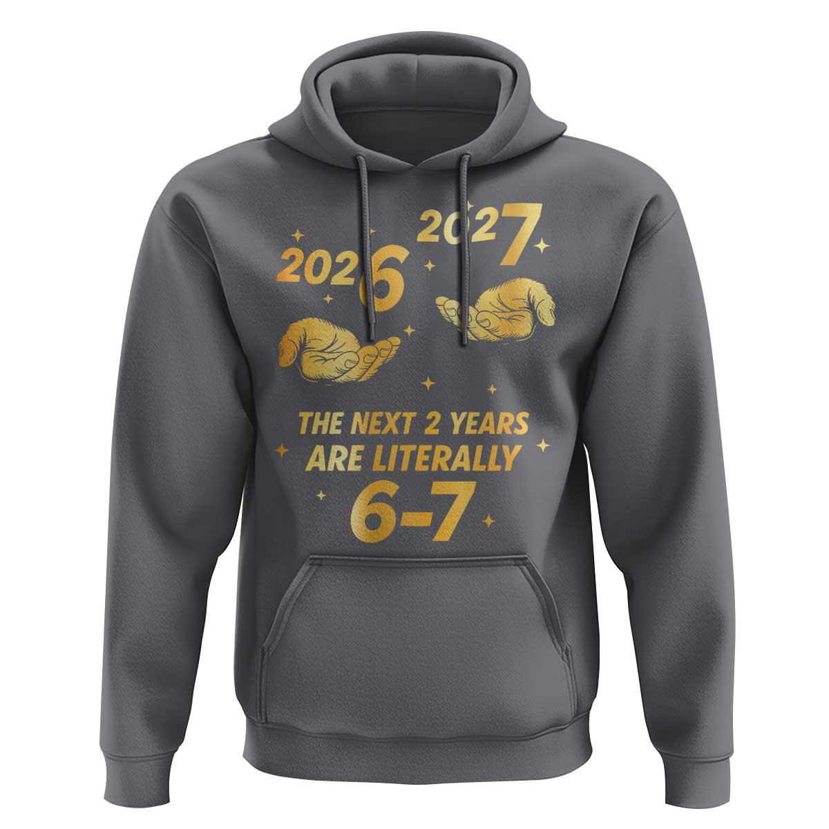 Funny 67 New Years Eve Hoodie Six Seven Boys Kids NYE Party 6 7 Meme - Wonder Print Shop