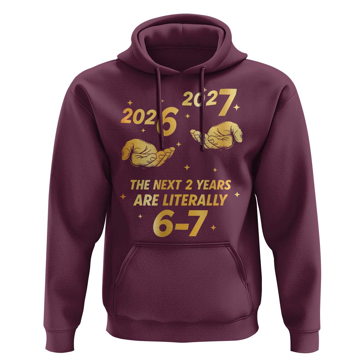 Funny 67 New Years Eve Hoodie Six Seven Boys Kids NYE Party 6 7 Meme - Wonder Print Shop