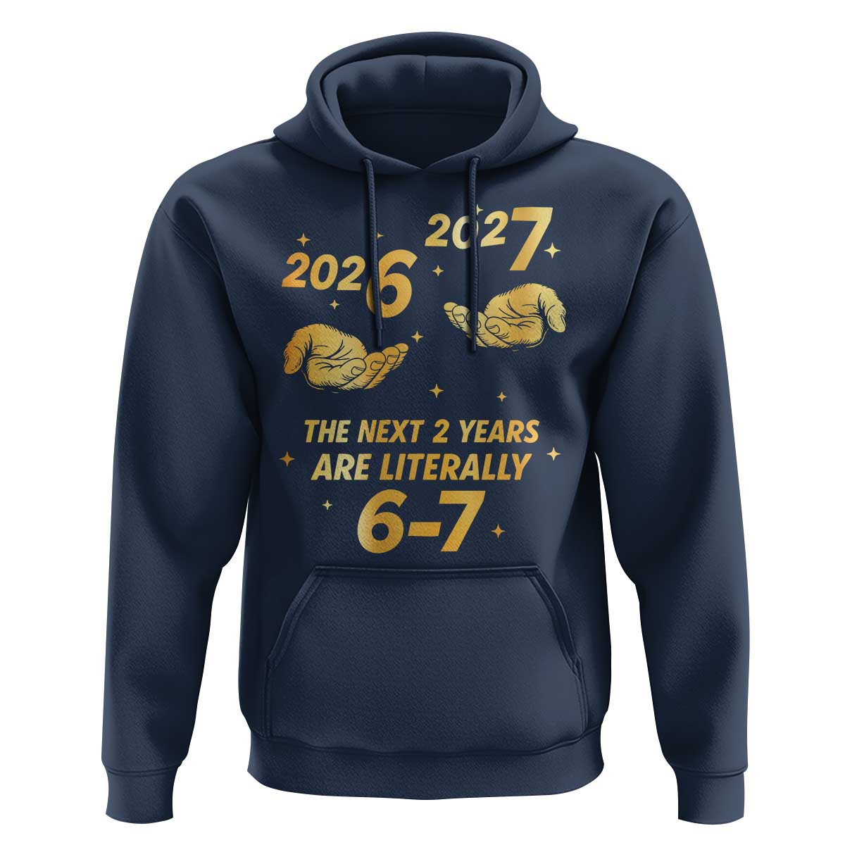 Funny 67 New Years Eve Hoodie Six Seven Boys Kids NYE Party 6 7 Meme - Wonder Print Shop