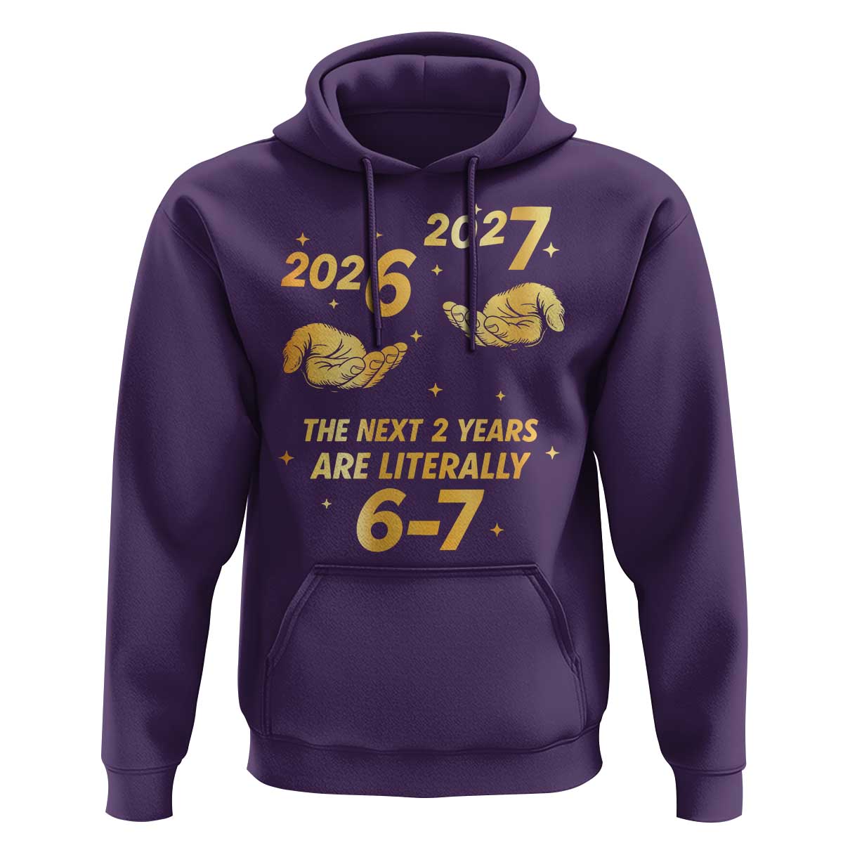 Funny 67 New Years Eve Hoodie Six Seven Boys Kids NYE Party 6 7 Meme - Wonder Print Shop