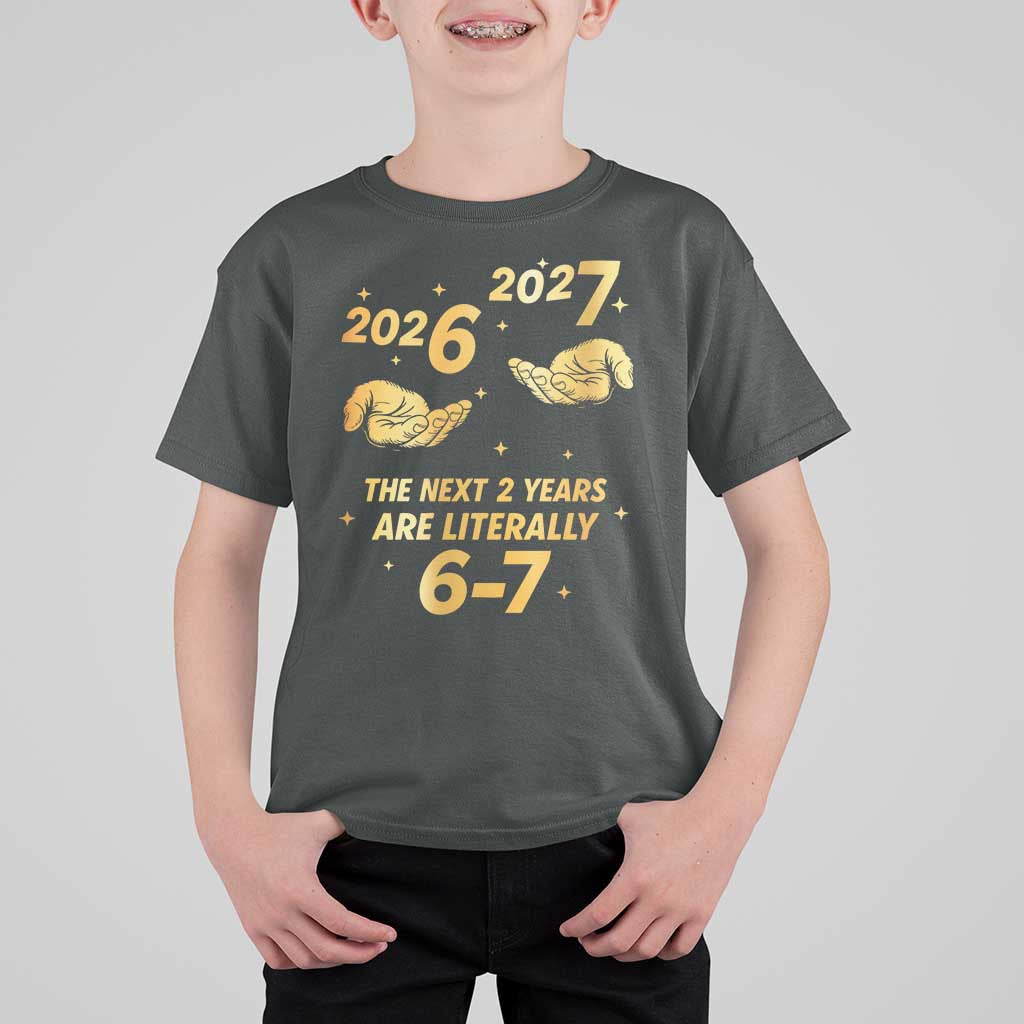 Funny 67 New Years Eve T Shirt For Kid Six Seven Boys Kids NYE Party 6 7 Meme - Wonder Print Shop