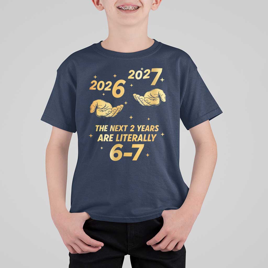 Funny 67 New Years Eve T Shirt For Kid Six Seven Boys Kids NYE Party 6 7 Meme - Wonder Print Shop