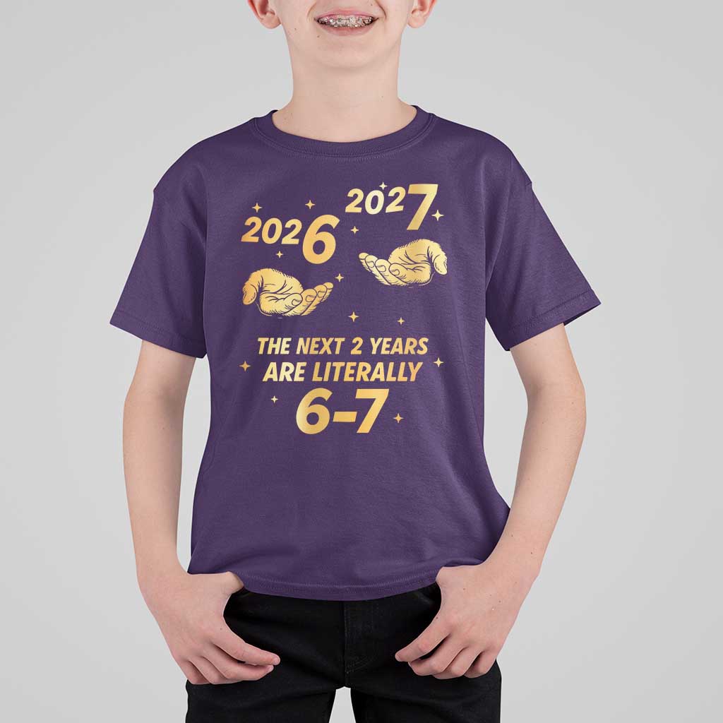 Funny 67 New Years Eve T Shirt For Kid Six Seven Boys Kids NYE Party 6 7 Meme - Wonder Print Shop