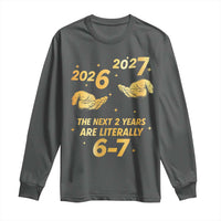 Funny 67 New Years Eve Long Sleeve Shirt Six Seven Boys Kids NYE Party 6 7 Meme - Wonder Print Shop