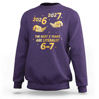 Funny 67 New Years Eve Sweatshirt Six Seven Boys Kids NYE Party 6 7 Meme - Wonder Print Shop