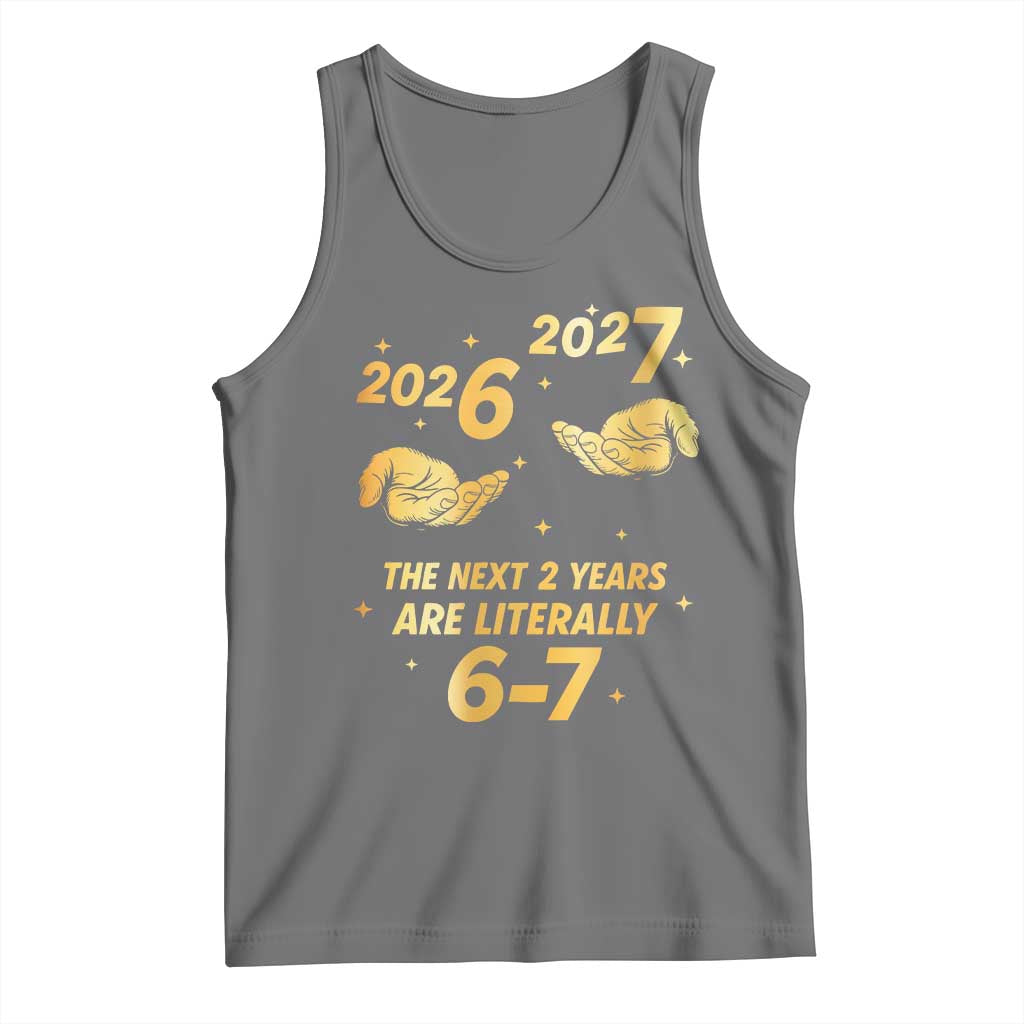 Funny 67 New Years Eve Tank Top Six Seven Boys Kids NYE Party 6 7 Meme - Wonder Print Shop
